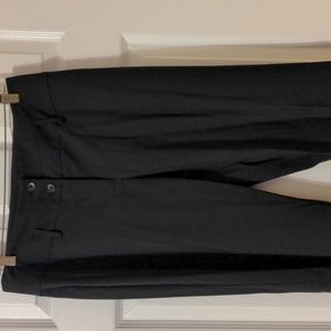 Jacob black pinstripe trousers excellent condition size 8